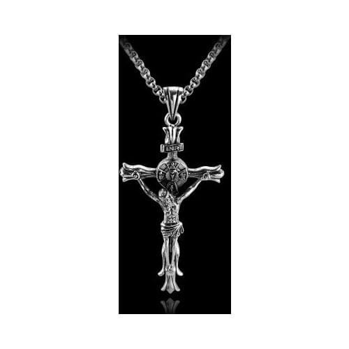 The cross Jesus necklace Car Pendant Hanging Car Interior Decoration Rear View Mirror Accessories For Car Ornament