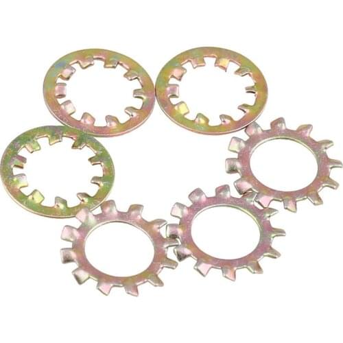 External teeth / internal teeth gasket chrysanthemum gasket multi-tooth meson internal and external teeth gasket M3-M12 100PCS