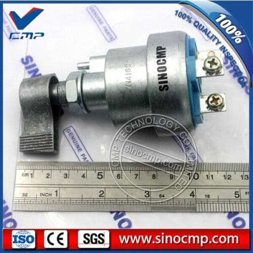SINOCMP 3 plug Long Ignition Switch 7N-4160 7N4160 for Starter Motor