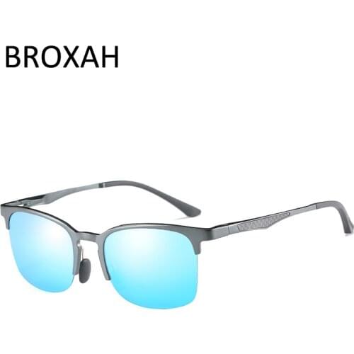 Retro Unisex Aluminum Magnesium Mens Sunglasses Polarized Vintage Eyewear Accessories Driving Sun Glasses For Men Women Shades