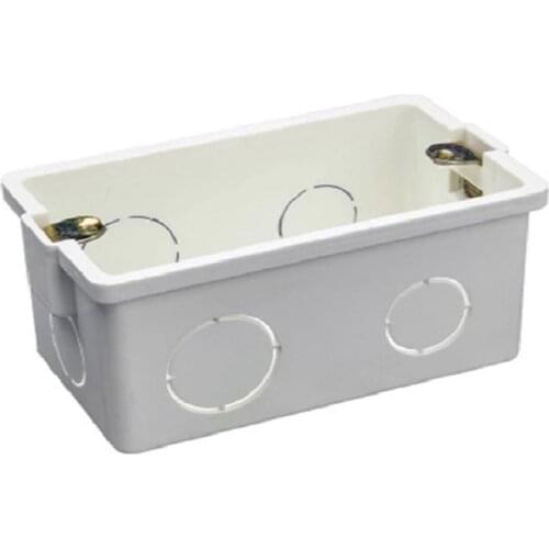 US standard switch box fireproof material multi-directional holes built-in switch box Can match most of the US standard switch