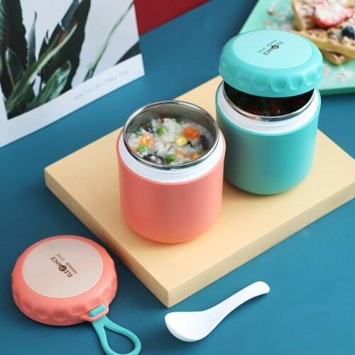 Thermal Lunch Box Food Container Set Stainless Steel Insulated Lunch Box Nursery Soup Cup Children Food Box Kitchen Accessories