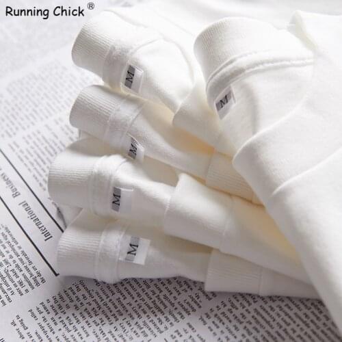 230g thickened cotton short-sleeved t-shirt mens and womens solid white mens white shirt wholesale