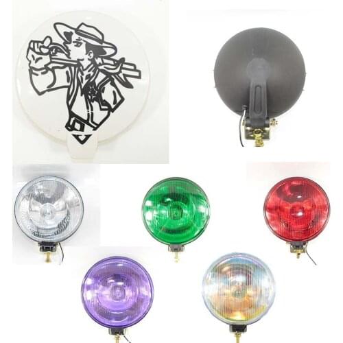 7.5" Top Off-road Driving Spot Light Yellow Glass Type