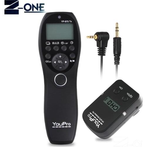 LCD Wireless Shutter Timer Remote 2.4G For Samsung GX-1L/GX-1S/GX-10/GX-20/NX100/NX11/NX10/NX5 Pentax K-5/K-5II/K-7/K30/K20D/K10