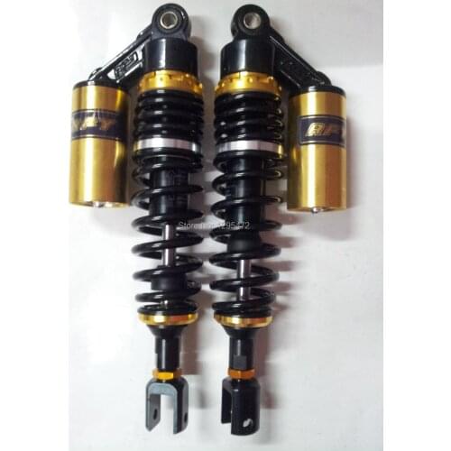 13.5" 340mm 1 pair Double 7mm and 7.5mm spring fork motorcycle Shock Absorbers for honda cb750 cb250 ATV QUAD scooter