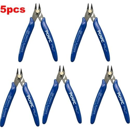 5pcs Model Plier Wire Plier Cut Line Stripping Multitool Stripper Knife Crimper Crimping Tool Cable Cutter Electric Forceps