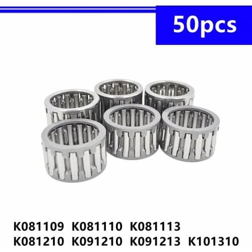 50pcs K081109 K081110 K081113 K081210 K091210 K091213 K101310 Radial Needle Roller Cage Assemblies Bearing