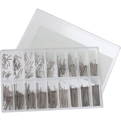 6-23mm 360Pc Spring Bar Strap Link Pin Watchmaker Stainless Steel