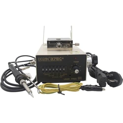 BOZAN 375C+ 65W lead-free automatic tin-feeding ceramic heating core heating thermostatic welding table 220V