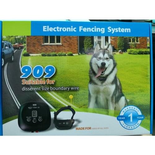 Pet Dog Electric Fence With Waterproof Dog Electronic Training Collar underground Buried Electric Dog Fence Safety System 909