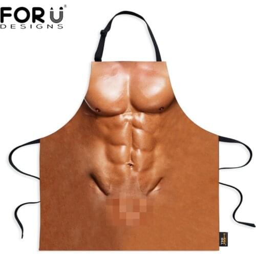 Водонепроницаемые фартуки для кухни FORUDESIGNS China At AliExpress