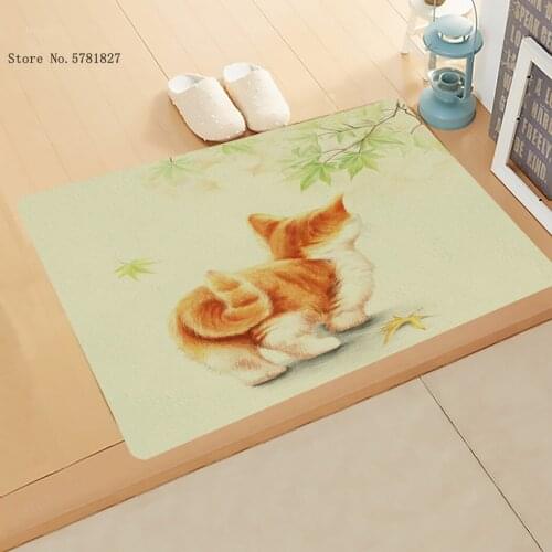 Lovely Cute Cats Small Doormat Kawaii Cartoon Doormat For Bedroom Floor Rug Home Textile Carpet For Children Mat Decoration