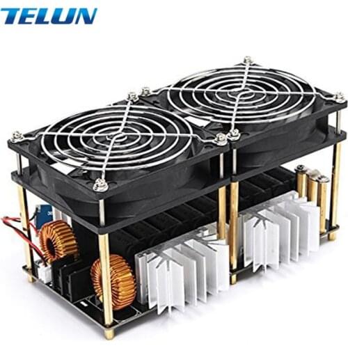 2000W high power zvs DC12V~48V low voltage induction heating high frequency heating quenching heating plate + copper tube