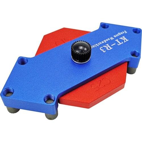Radius Corners Positioning Woodworking Arc Carpenter Mixed Color Red KT-R3 Aluminium Alloy Measuring Tools Durable Blue Template