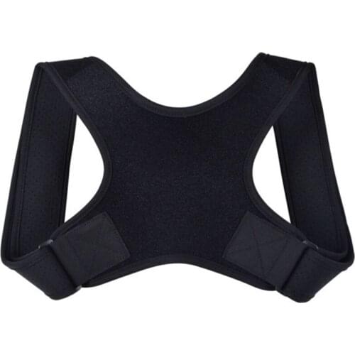 Adjustable Back Posture Corrector Clavicle Spine Back Shoulder Lumbar Brace Support Belt Posture Correction Prevents Slouching