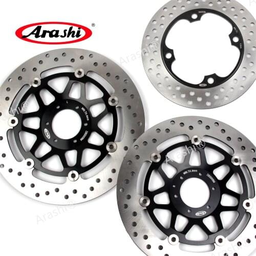 ARASHI Brake Disc For HONDA CBR F 600 1995 1996 1997 1998 Front Rear Brake Rotors CB N 400 CBR900RR VTR F FIRSTORM 1000