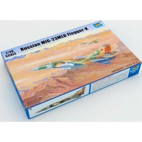 Trumpeter 1/48 Russian MiG-23 MLD Flogger K Plastic 02856 Model Kit