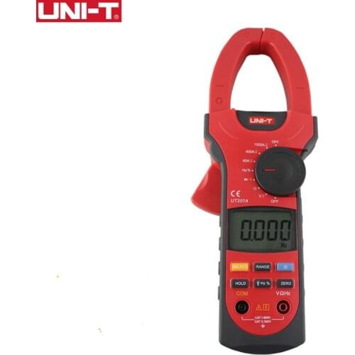 UNI-T UT207A 1000A Digital Clamp Meters Frequency Measure Multimeters Auto Range Capactance Resistance