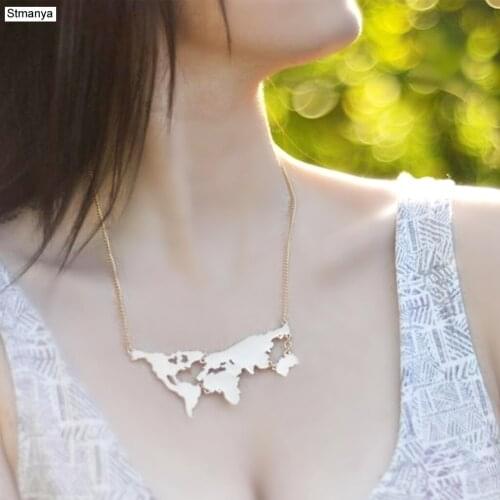 Hot Women Fashion Cute Retro chain Necklace Fashion personality exaggerated Party Gift Jewelry N1027