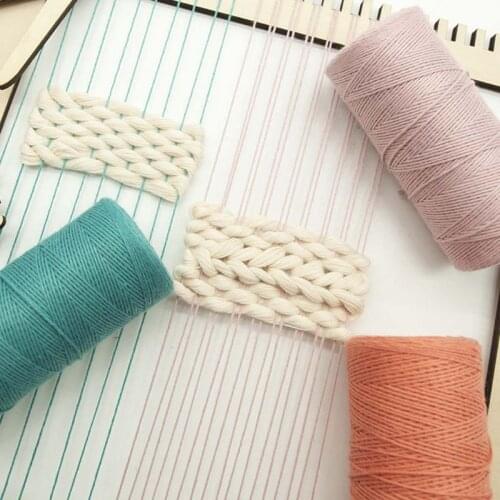 4pcs/set Natural Wooden Shuttle Stick Needle Knitting Weaving Loom Warp Thread Yarn Accessory DIY Handcrafts