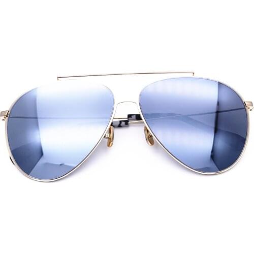 Belight Optical Chinese Dragon Pattern Ultra light Metal Pilot Women Men Protection Sunglasses with Case Oculos JC.S.114