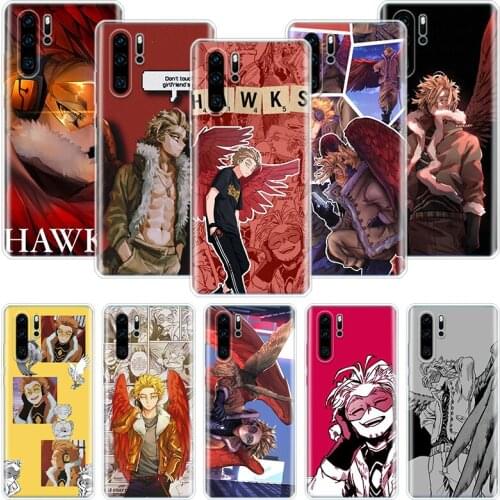 My Hero Academia Hawks Phone Case For Huawei Honor 10 9 20 9X 8A 8X 8S 7A 7X Lite Pro 10i 20i Y5 Y6 Y7 Y9 2019 Cover Coque