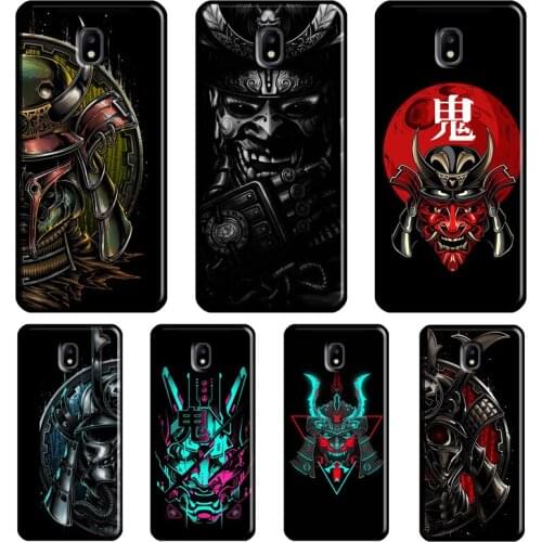 Japanese samurai Oni Hannya Demon Mask For Samsung Galaxy J3 J5 J7 2016 A3 A5 2017 A6 A8 J4 J6 Plus J8 J2 Core 2018 Phone Cover