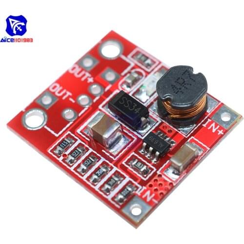 Diymore DC-DC 2.5 -6V to 4 -12V 1A Step Up Non-Isolated Boost Converter Charger Module for MP3 MP4 Smartphone