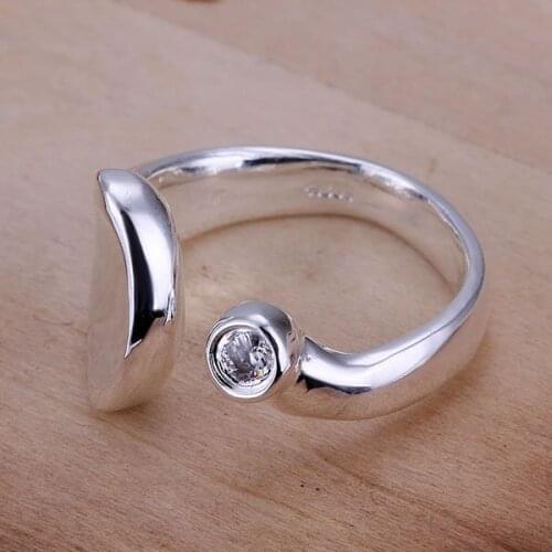 JZR047 Wholesale silver plated ring, Factory price trendy fashion 925 stamped jewelry, Thumb Hat Ring /acfaitma