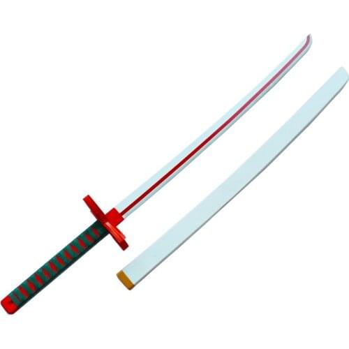 Kanae Kocho Cosplay Sword Anime Demon Slayer Kimetsu no Yaiba Costume Weapon Prop