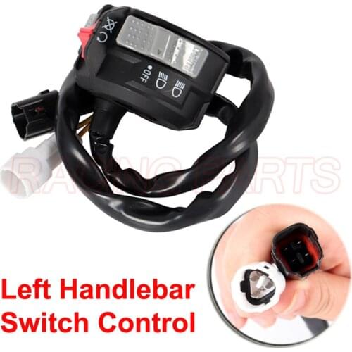 Left Handlebar Switch Control Engine Start Run Off Headlight for Yamaha Raptor Kodiak 450 700 YFZ450R YFZ450X 1S3-83973-11-00