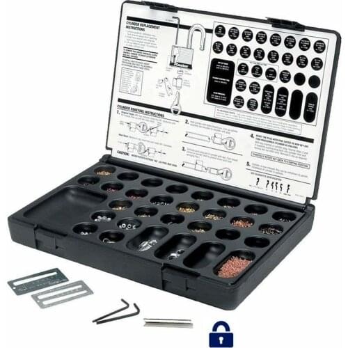 MASTER PADLOCK MASTERKEYING SERVICE KIT For Lock Rekeying, Pinning, Pin Parts