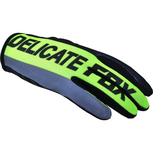 Moto Racing Gloves Motocross ATV Downhill Bike Bicycle Offroad Guantes Motor Cycling Black Fluo Luvas Unisex Mens