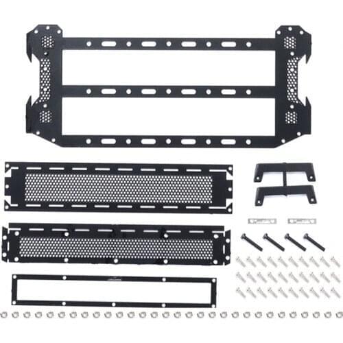 RC Car Parts Upgrading Metal Luggage Rack Top Rack Set For WPL Semi Truck Suzuki Jimny
