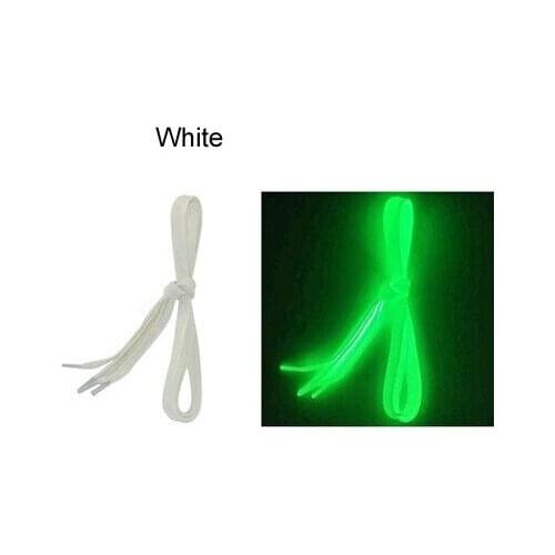 One pair HV Inline Roller Skating Shoes Laces Skates Ties Colorful Flexible Fluorescent Luminous Ties shoelace