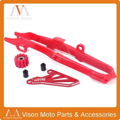 Motorcycle CNC Front Chain Sprocket Guard Slider Roller Kit For CR250R 02-07 CRF250R 04-09 CRF250X 04-13 CRF450R 08 Dirt Bike