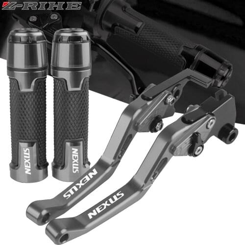 For GILERA NEXUS 125 250 E3 2007-2010 2009 2008 Motorcycle CNC Accessories Brake Clutch Lever Handlebar knobs Handle Hand Grips