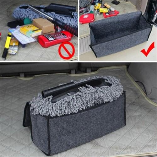 Universal Car Storage Organizer Trunk Collapsible Toys Food Storage Truck Cargo Container Bags Box Black Car Stowing Tidying New