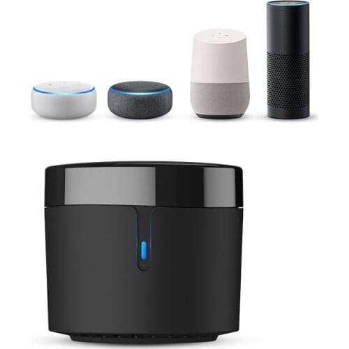 BroadLink RM4 mini WI-Fi Smart Universal Remote for AC, TV, works with Google Home, Alexa, IFTTT