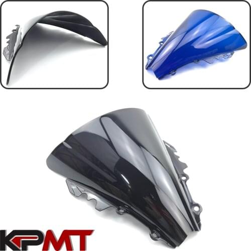 For Yamaha YZF600 YZF 600 R6 2006 2007 Motorcycles WindScreen YZF-R6 06 07 Double Bubble Wind Screen Windshield