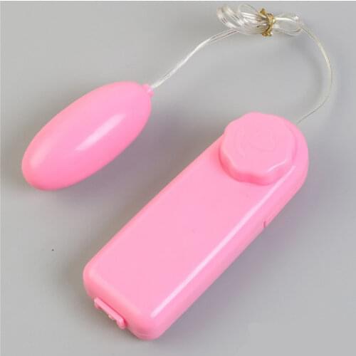 Bullet Vibrator with Wire Remote Control Cheap Removable Battery Adult Sex Toys Pink Vagina Balls Vaginal Massager