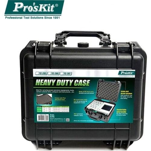 ProsKit Outdoor Shockproof Box Waterproof Boxes Tools Box Matches Case Holder For Storage Tools Travel Sealed Container