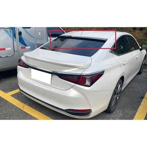 For Lexus ES 2018-2020 high quality ABS Plastic Unpainted Color Rear top Spoiler Wing Trunk Lid Cover Car Styling