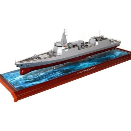 1/400 Scale Guided Missile Destroyer Ship Navy Battleship Warship Model Toy Model Alloy Metal Diecast Model For Collection