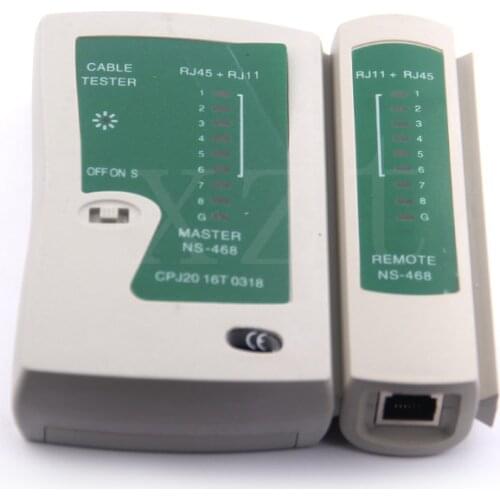 Professional 1pcs Hot Network Cable Tester RJ45 RJ11 RJ12 CAT5 UTP LAN Cable Tester Networking Tool