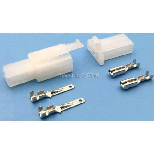 10set Motorcycle Electrical Multi - Connector (2.8mm) 2 way