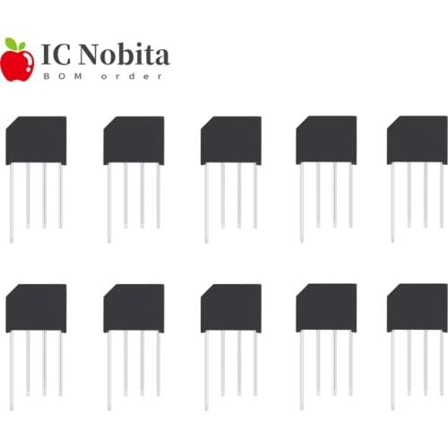 10PCS GBU406 GBU408 GBU608 GBU610 GBU806 GBU808 GBU1510 GBU606 GBU810 KBL406 KBL410 KBL608 KBL610 Rectifier Bridge 4A 6A 8A 15A