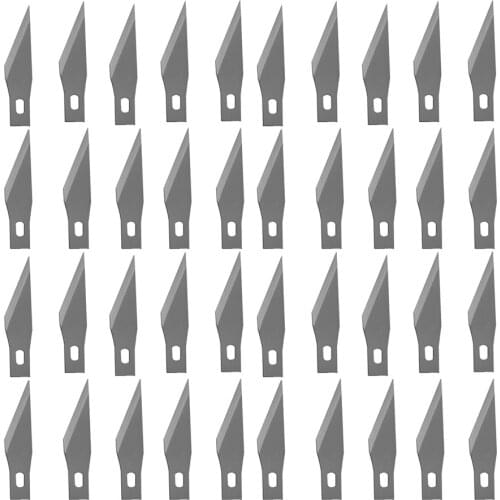 11# surgical knives blades for Wood Carving Engraving tools PCB Repair Hobby DIY blade cutter Knife tool Replace blades 100pcs