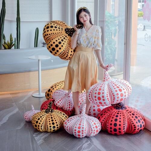 50/60CM Spot Pumpkin Plush Stuffed Toy Soft Vegetables Doll Sofa Pillow Cushion Home Decoration Kids Christmas Gift